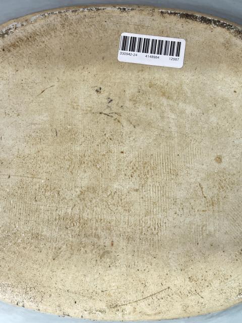 古玩陶瓷清康雍 極品青花提籃花卉紋八方盤（超大盤）拍賣，當前價格5800元