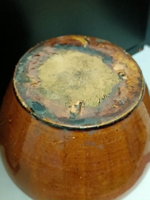 古玩陶瓷姜黃釉西瓜罐拍賣，當(dāng)前價(jià)格666元