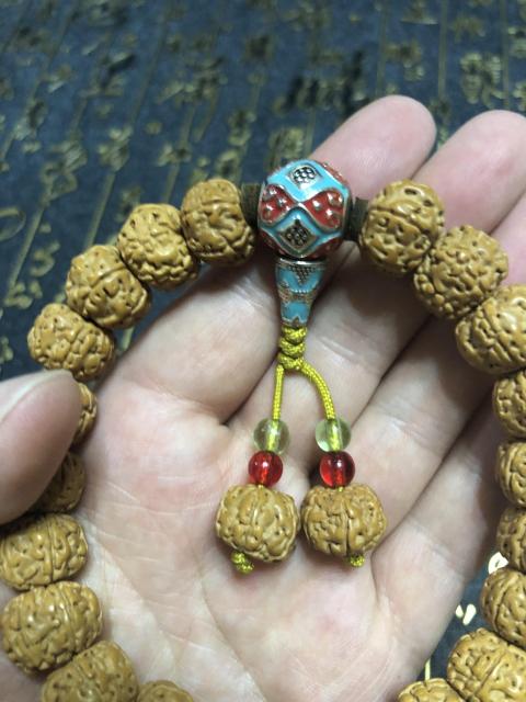 古玩玉器【活動大促】精品天然金剛菩提手串拍賣,當前價格108元