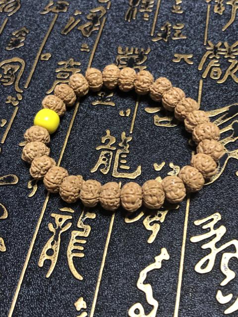 古玩玉器精品天然金剛菩提手串拍賣，當前價格35元