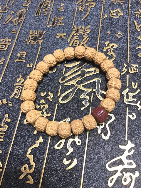 古玩玉器精品天然金剛菩提手串拍賣，當前價格99元