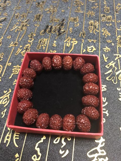 古玩玉器精品天然金剛菩提手串拍賣，當(dāng)前價格228元