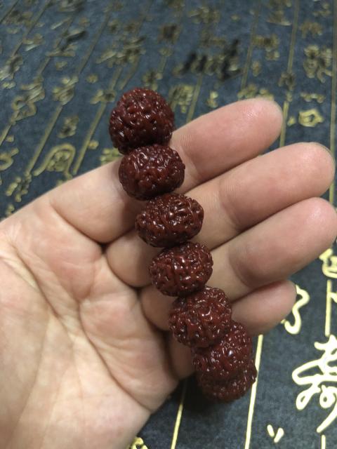 古玩玉器精品天然金剛菩提手串拍賣，當(dāng)前價格228元