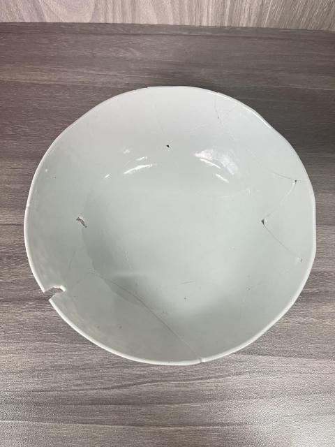 古玩陶瓷清嘉慶 二級(jí)官淡描花卉紋大蓋碗拍賣,當(dāng)前價(jià)格680元