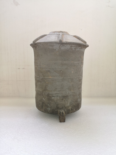古玩陶瓷漢代陶倉拍賣,當前價格680元