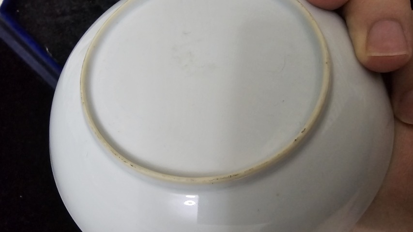 古玩陶瓷青花山水杯碟一套拍賣，當前價格2000元