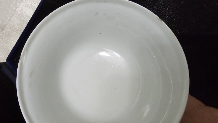 古玩陶瓷青花山水杯碟一套拍賣，當前價格2000元