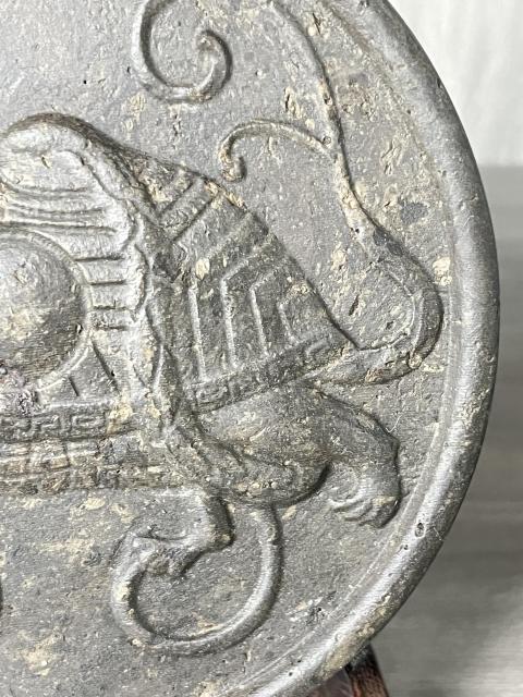 古玩陶瓷秦漢玄武紋承壺拍賣,當前價格399元