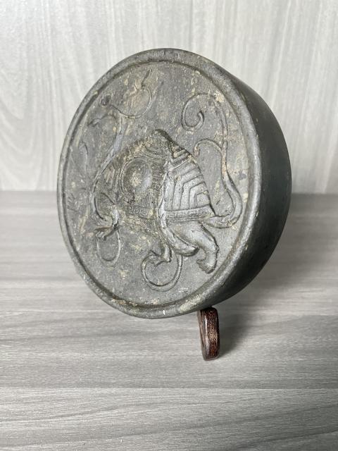 古玩陶瓷秦漢玄武紋承壺拍賣,當前價格399元
