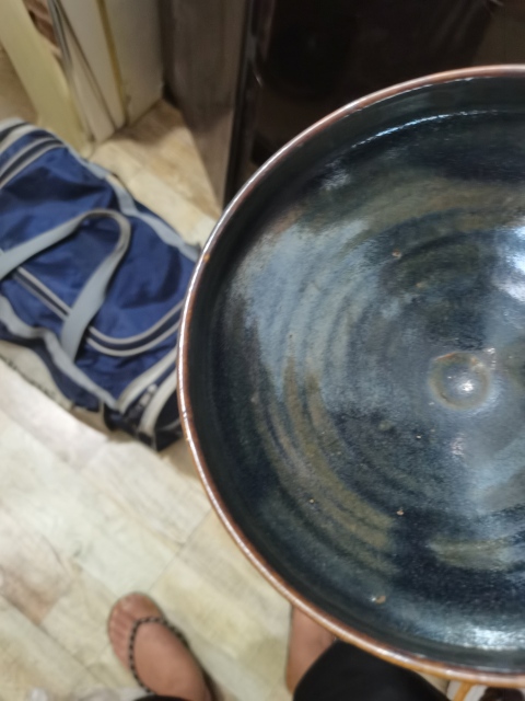 古玩陶瓷元窯變大碗窯變漂亮的很。拍賣，當前價格1999元