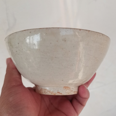 古玩陶瓷青白釉蓮子碗拍賣,當前價格800元