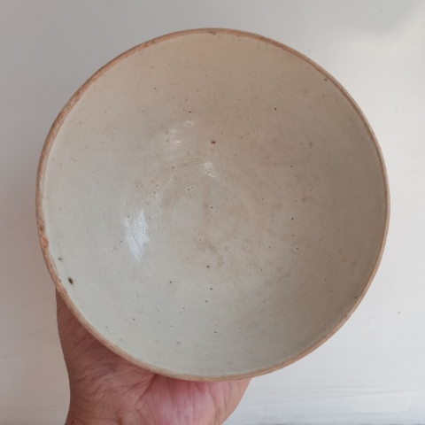 古玩陶瓷青白釉蓮子碗拍賣,當前價格800元
