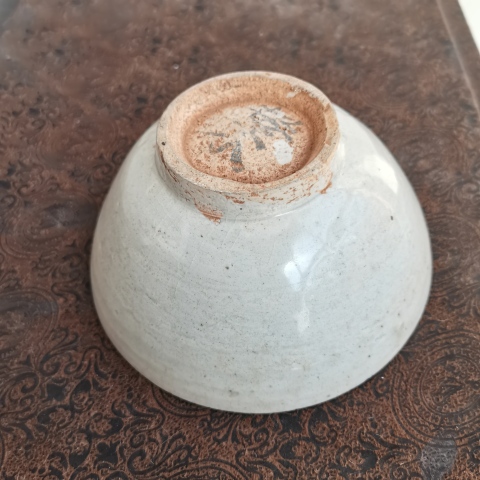 古玩陶瓷青白釉蓮子碗拍賣,當前價格800元