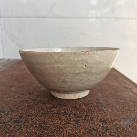 古玩陶瓷青白釉蓮子碗拍賣,當前價格800元