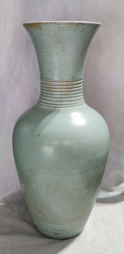 古玩雜項龍泉窯青瓷鳳尾尊拍賣，當前價格999元