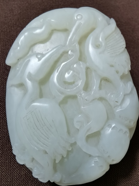 古玩玉器白玉把件拍賣,當前價格880元