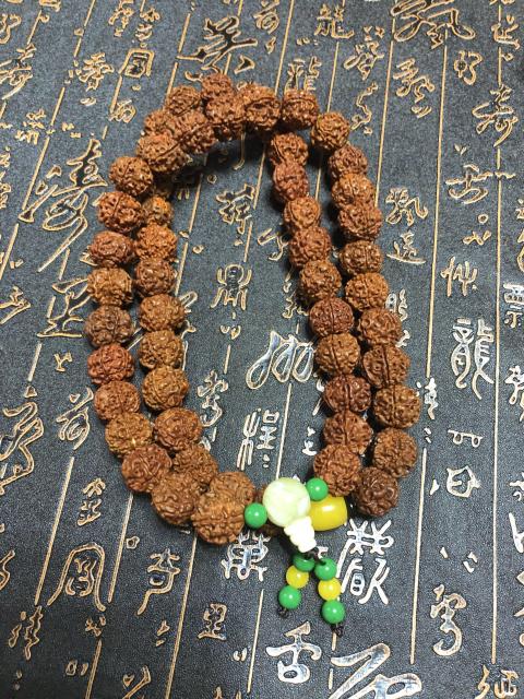 古玩玉器精品天然金剛菩提手持拍賣,當前價格669元