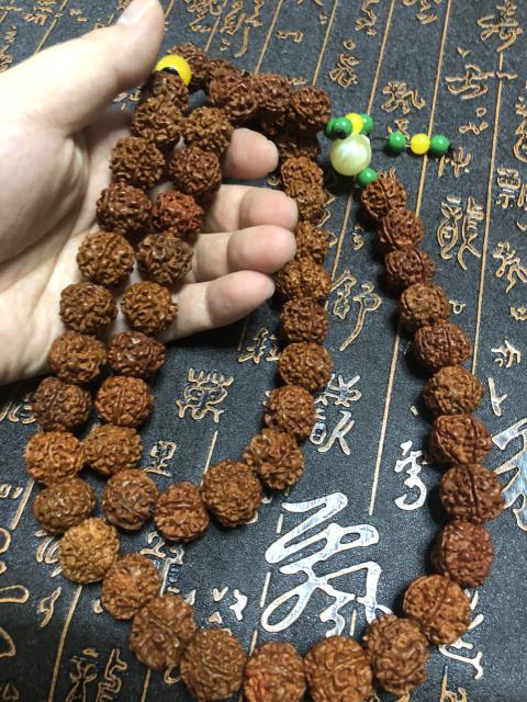 古玩玉器精品天然金剛菩提手持拍賣,當前價格669元