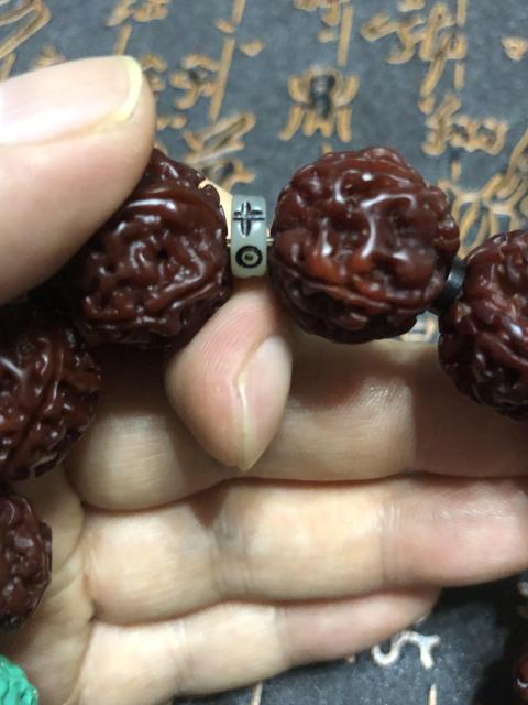 古玩玉器精品天然金剛菩提手串拍賣,當前價格88元