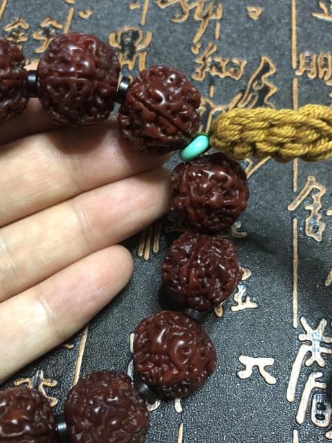 古玩玉器精品天然金剛菩提手串拍賣,當前價格88元