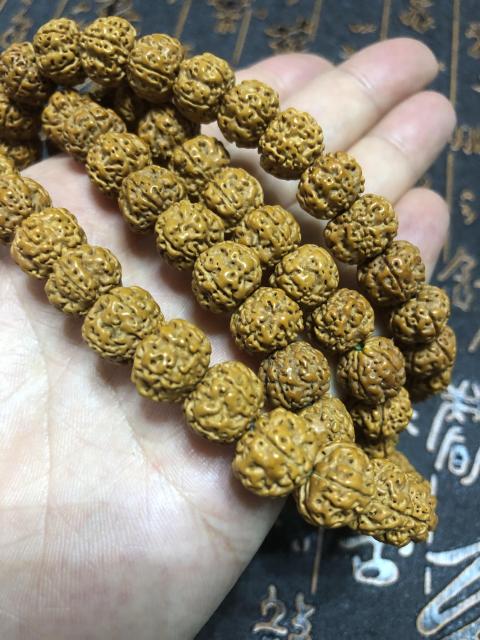 古玩玉器精品天然金剛菩提珠串拍賣，當前價格138元