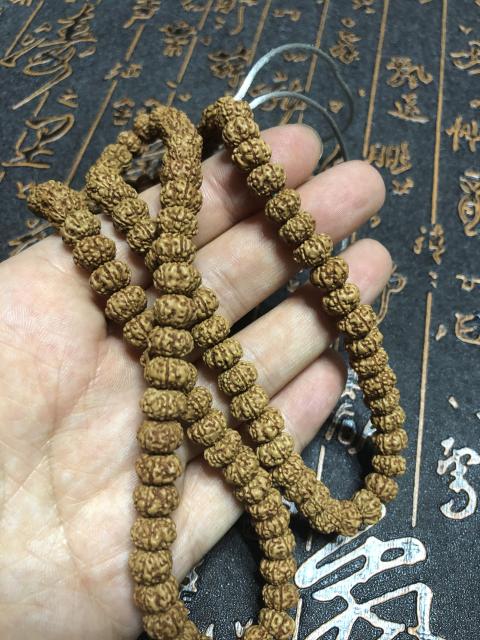 古玩玉器精品天然金剛菩提珠串拍賣，當前價格101元