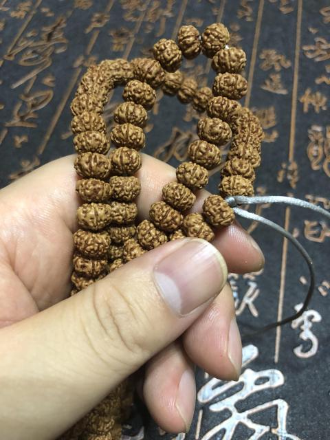 古玩玉器精品天然金剛菩提珠串拍賣，當前價格101元