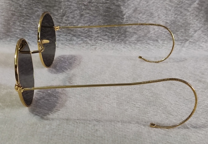 古玩雜項水晶金絲眼鏡拍賣,當前價格1399元