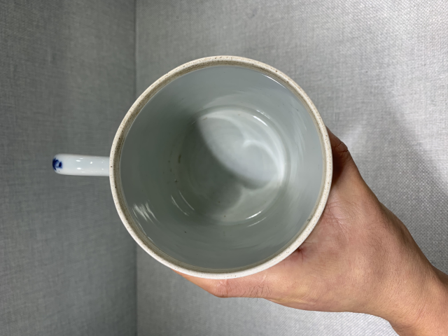 古玩陶瓷乾隆暗春宮青花大把杯拍賣,當(dāng)前價(jià)格7500元