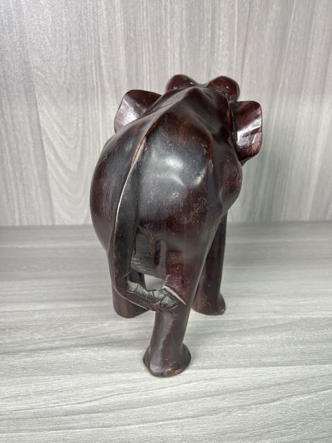 古玩雜項紅木 木雕大象拍賣，當前價格380元