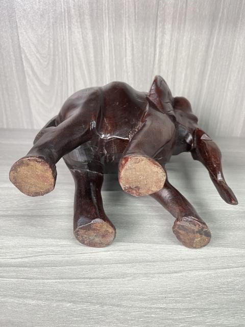 古玩雜項紅木 木雕大象拍賣，當前價格380元