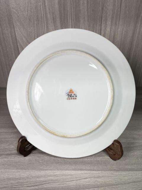 古玩陶瓷粉彩百子鬧春圖折沿盤拍賣，當(dāng)前價(jià)格150元