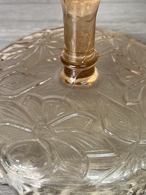 古玩陶瓷民國 同記廠琉璃高足花口盤拍賣，當前價格160元