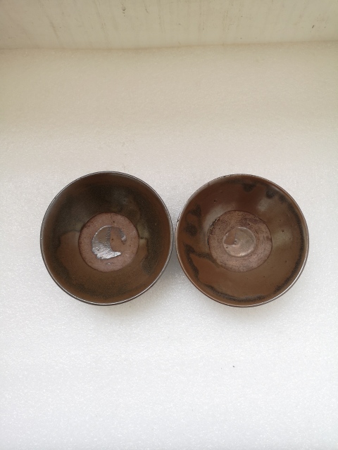 古玩陶瓷澀圈圈足疊燒工藝碗拍賣，當前價格268元