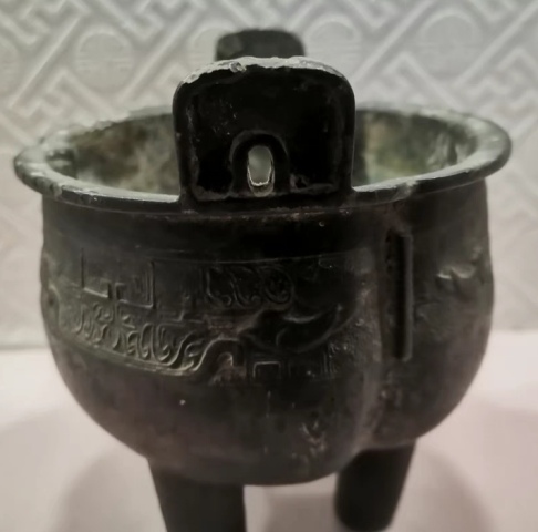 古玩銅器鼎式爐拍賣，當前價格39800元