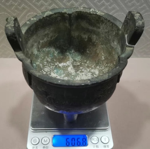 古玩銅器鼎式爐拍賣，當前價格39800元
