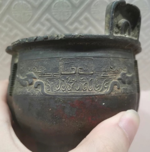 古玩銅器鼎式爐拍賣，當前價格39800元