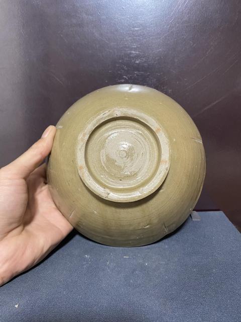 古玩陶瓷青釉花口碗拍賣，當前價格3880元