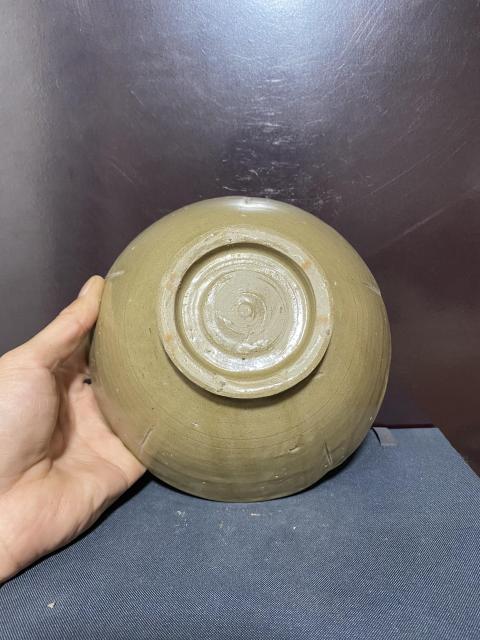 古玩陶瓷青釉花口碗拍賣，當前價格3880元