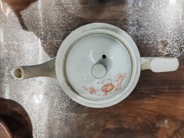 古玩陶瓷文革粉彩工廠茶壺一對拍賣,當前價格1200元
