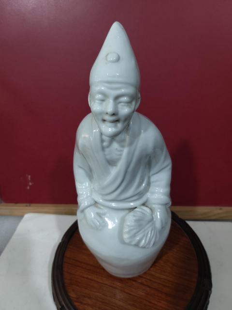 古玩雜項德化白瓷濟公擺件拍賣,當前價格780元