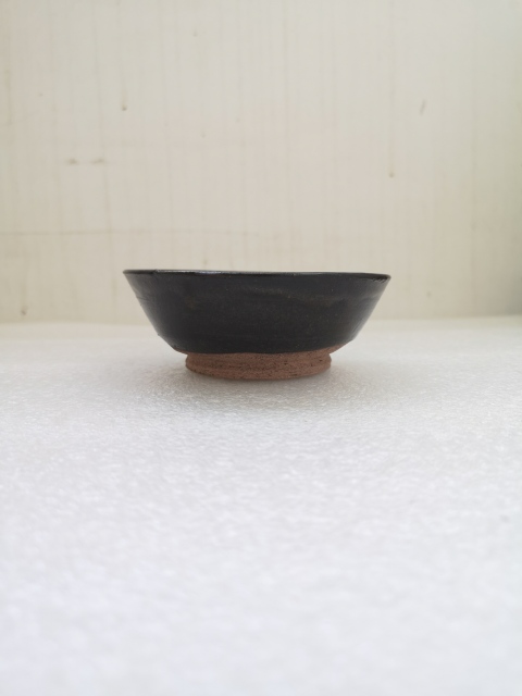 古玩陶瓷褐釉盞拍賣,當前價格550元
