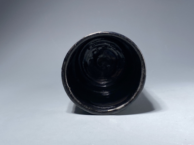 古玩陶瓷窯變黑釉筆筒拍賣,當前價格1888元