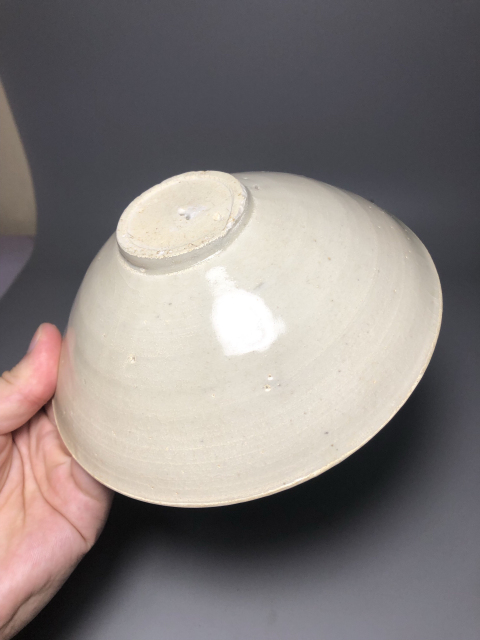 古玩陶瓷宋代青白釉斗笠碗拍賣，當前價格1980元