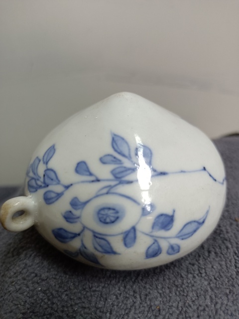 古玩陶瓷青花鳥(niǎo)食罐2888拍賣(mài)，當(dāng)前價(jià)格2888元