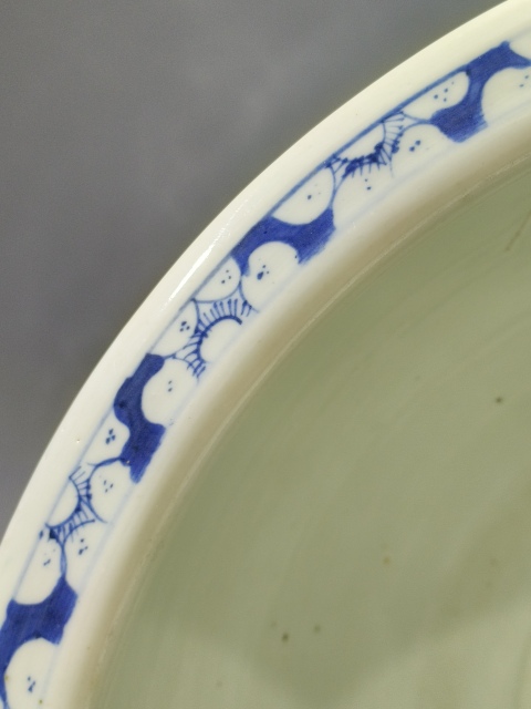 古玩陶瓷(已實物鑒真)晚清·青花冰梅-開窗魚紋-卷缸拍賣,當前價格0元