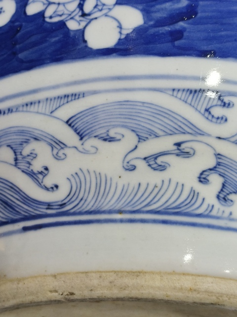 古玩陶瓷(已實物鑒真)晚清·青花冰梅-開窗魚紋-卷缸拍賣,當前價格0元