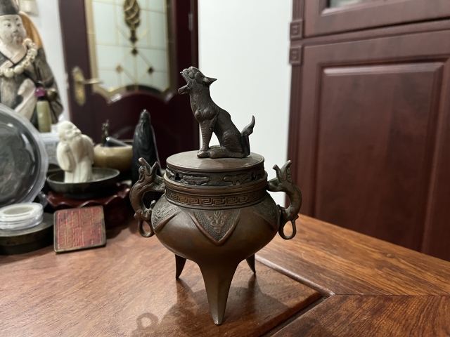 古玩雜項（特價）清代香爐拍賣，當前價格680元
