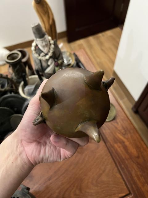 古玩雜項（特價）清代香爐拍賣，當前價格680元