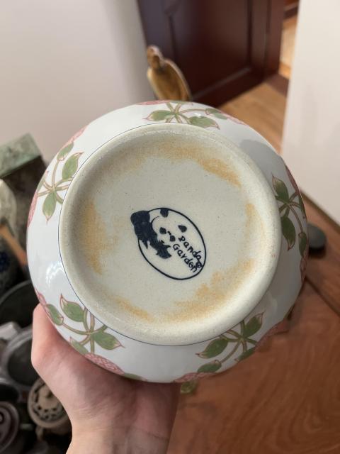 古玩陶瓷彩繪花卉紋香爐拍賣，當前價格299元